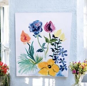 Original signed Watercolor painting "Wildflowers" Fine Art One Of A Kind